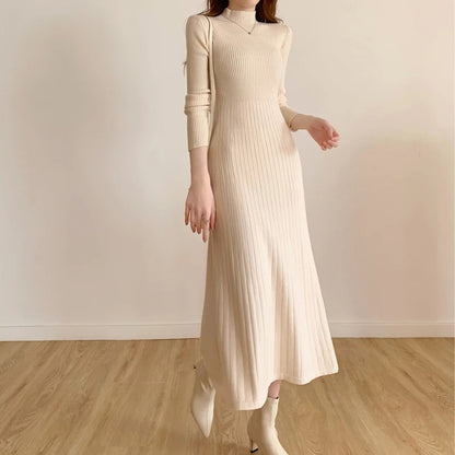 Long Sleeve Sweater Dress