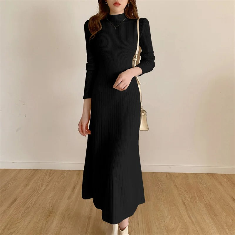 Long Sleeve Sweater Dress