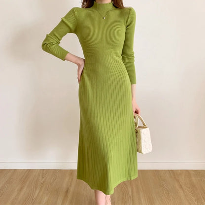 Long Sleeve Sweater Dress